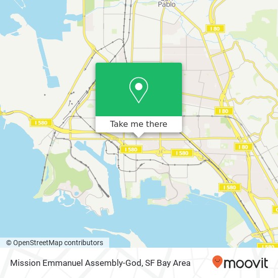 Mission Emmanuel Assembly-God map