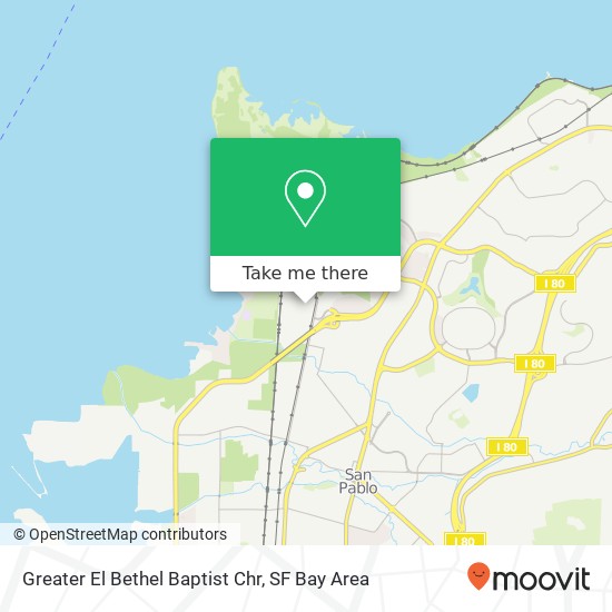 Mapa de Greater El Bethel Baptist Chr