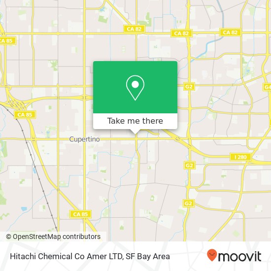 Hitachi Chemical Co Amer LTD map