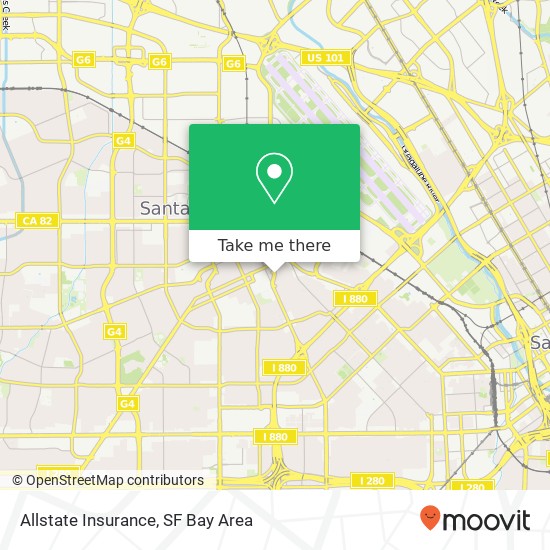 Mapa de Allstate Insurance