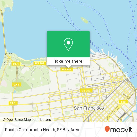 Pacific Chiropractic Health map