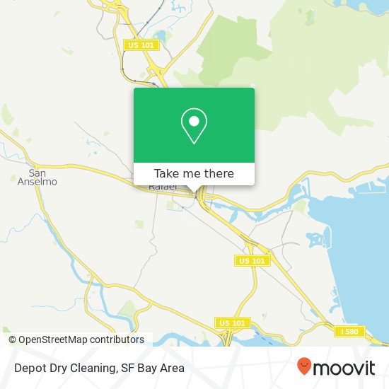 Mapa de Depot Dry Cleaning