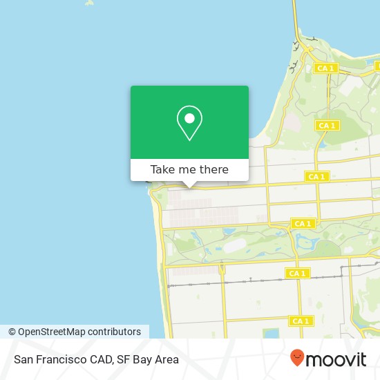 Mapa de San Francisco CAD