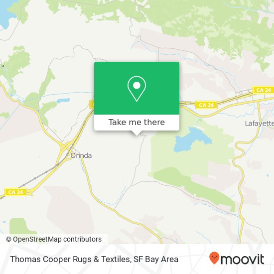 Mapa de Thomas Cooper Rugs & Textiles