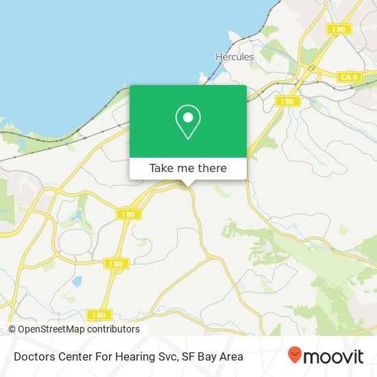 Doctors Center For Hearing Svc map
