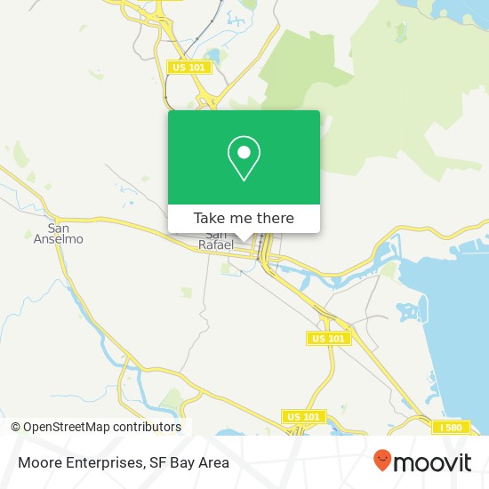 Mapa de Moore Enterprises