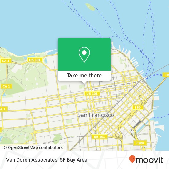 Mapa de Van Doren Associates