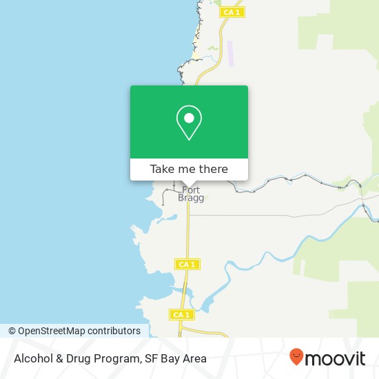 Mapa de Alcohol & Drug Program