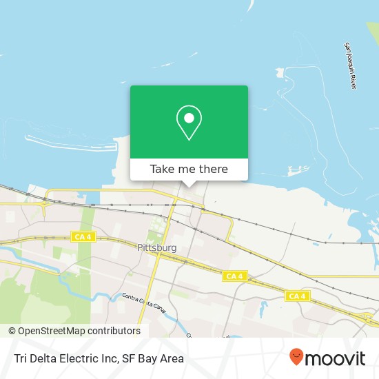 Mapa de Tri Delta Electric Inc