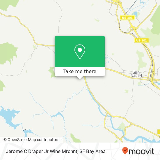 Jerome C Draper Jr Wine Mrchnt map