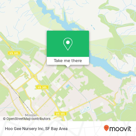 Mapa de Hoo Gee Nursery Inc