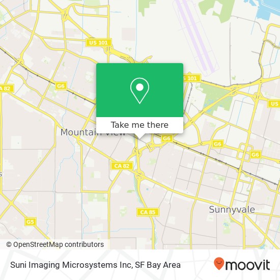 Mapa de Suni Imaging Microsystems Inc