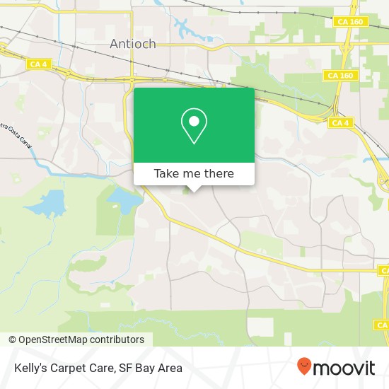 Mapa de Kelly's Carpet Care