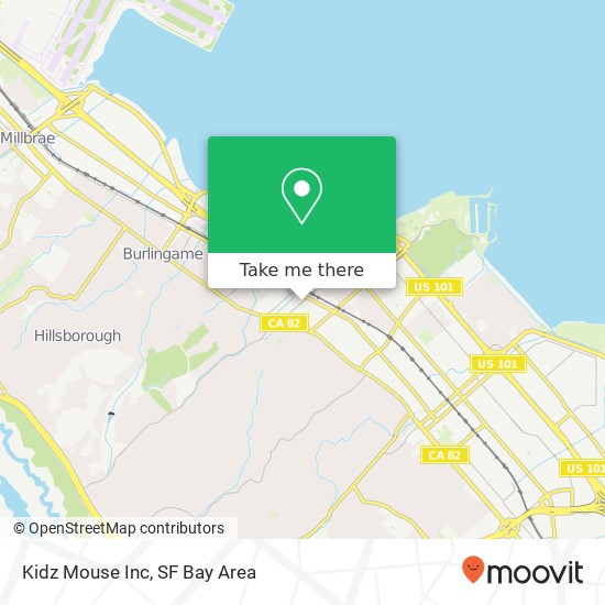 Kidz Mouse Inc map