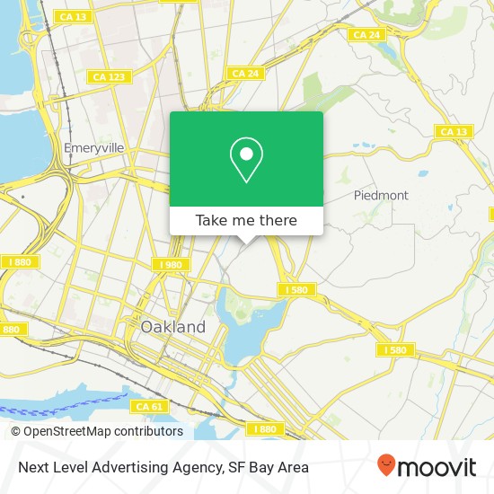 Next Level Advertising Agency map