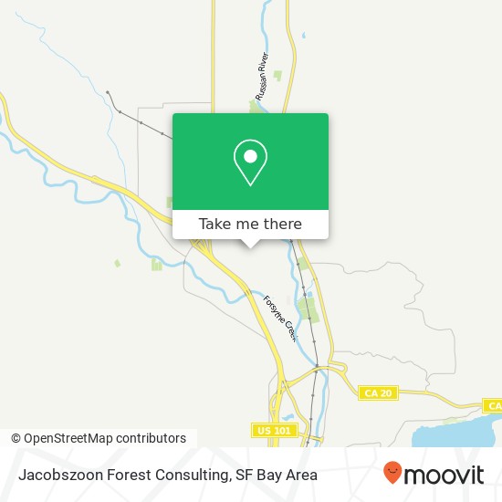Jacobszoon Forest Consulting map
