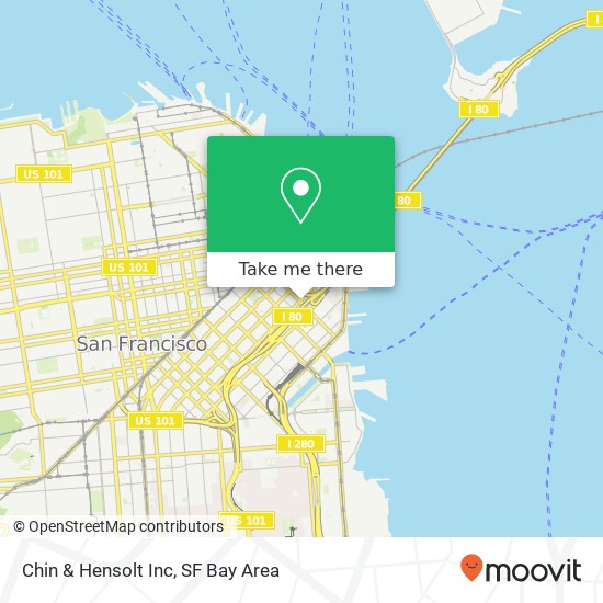 Chin & Hensolt Inc map