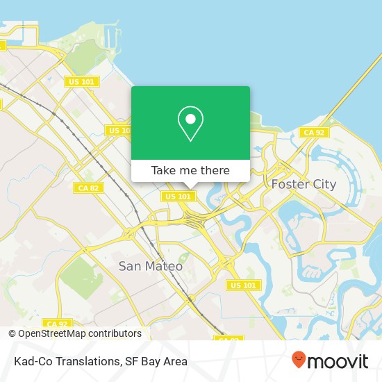 Kad-Co Translations map