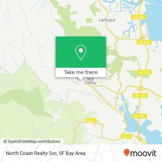 North Coast Realty Svc map