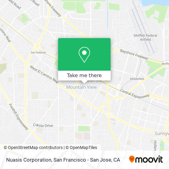 Nuasis Corporation map