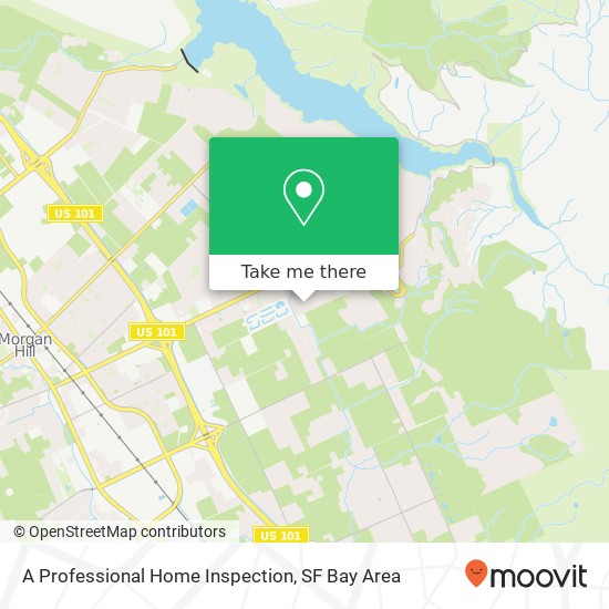 A Professional Home Inspection map