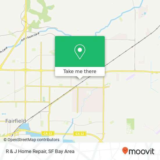 R & J Home Repair map