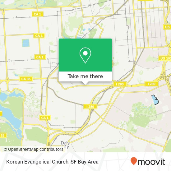 Korean Evangelical Church map