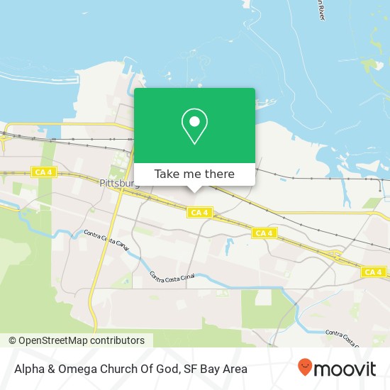 Mapa de Alpha & Omega Church Of God