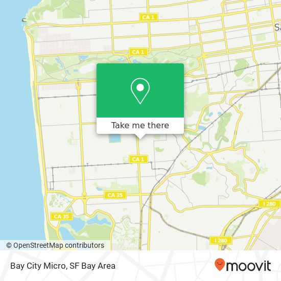 Bay City Micro map
