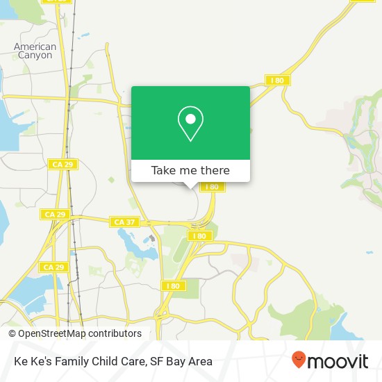 Ke Ke's Family Child Care map