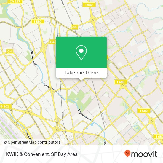 Mapa de KWIK & Convenient