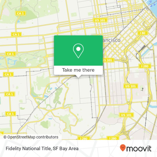 Mapa de Fidelity National Title