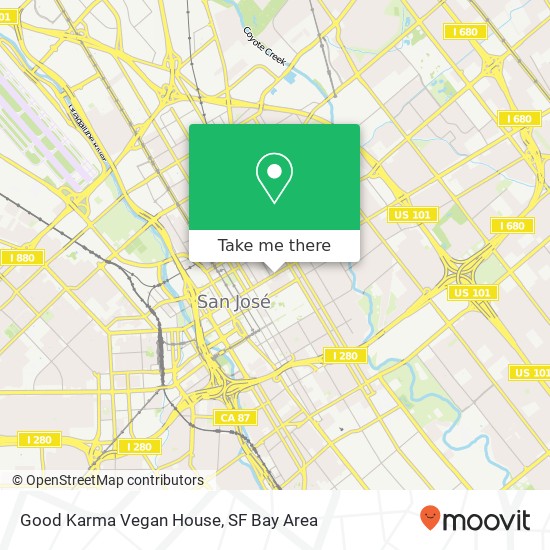 Mapa de Good Karma Vegan House