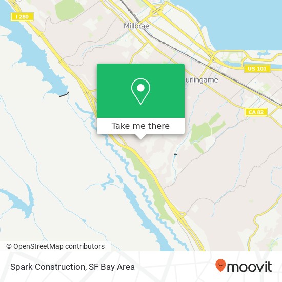 Spark Construction map