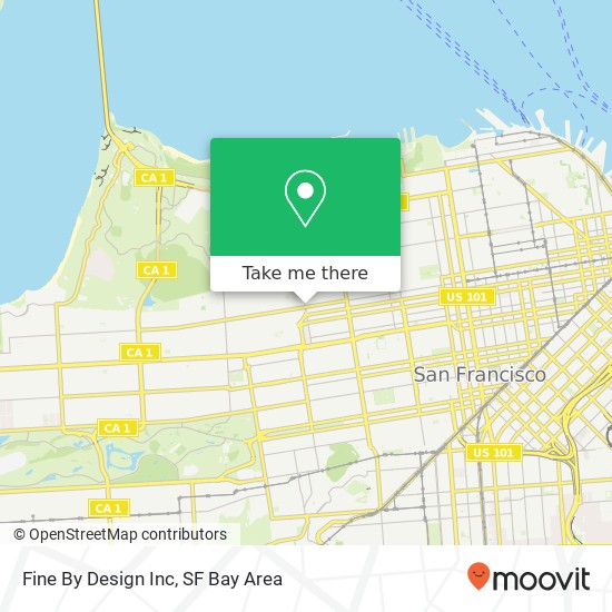 Fine By Design Inc map