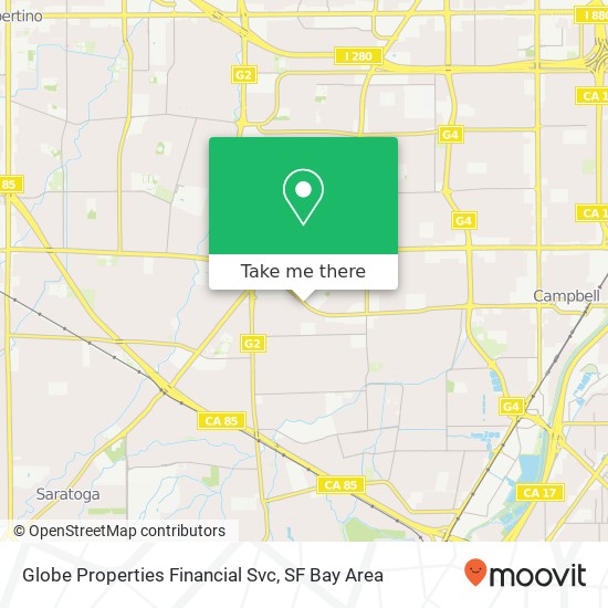 Globe Properties Financial Svc map
