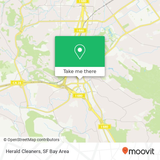 Herald Cleaners map