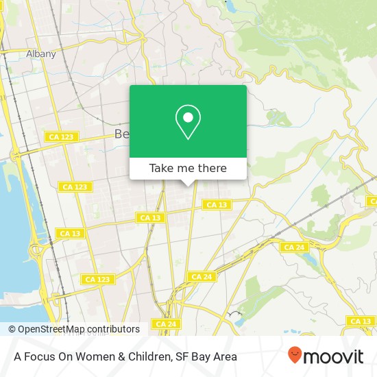 Mapa de A Focus On Women & Children