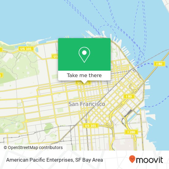 Mapa de American Pacific Enterprises