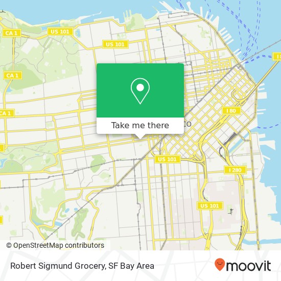 Robert Sigmund Grocery map