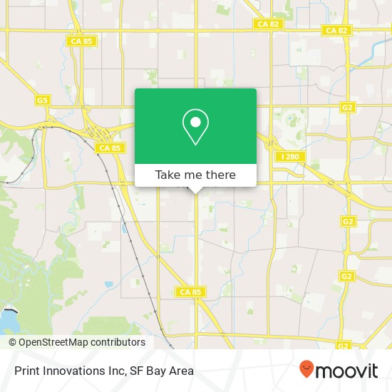 Mapa de Print Innovations Inc