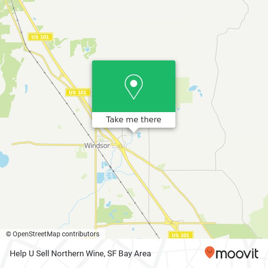 Help U Sell Northern Wine map