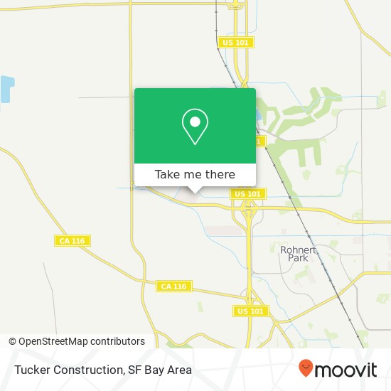 Mapa de Tucker Construction