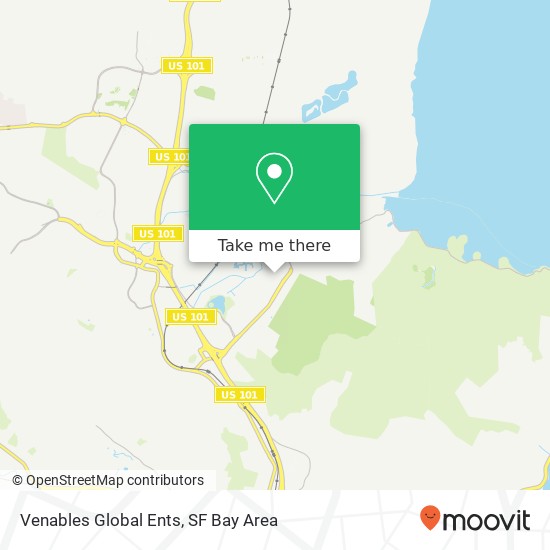 Venables Global Ents map