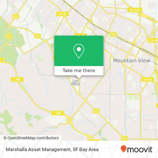 Mapa de Marshalla Asset Management