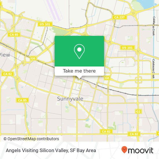 Mapa de Angels Visiting Silicon Valley