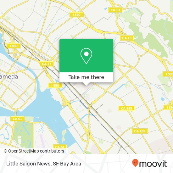 Little Saigon News map