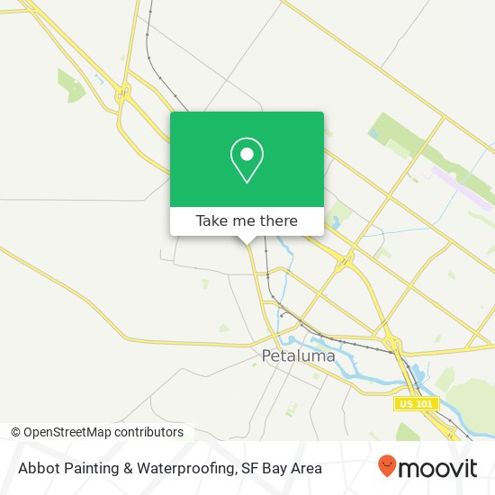 Abbot Painting & Waterproofing map