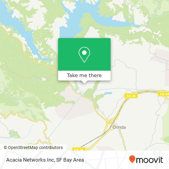 Mapa de Acacia Networks Inc