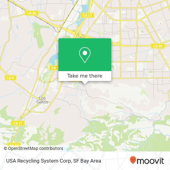 Mapa de USA Recycling System Corp